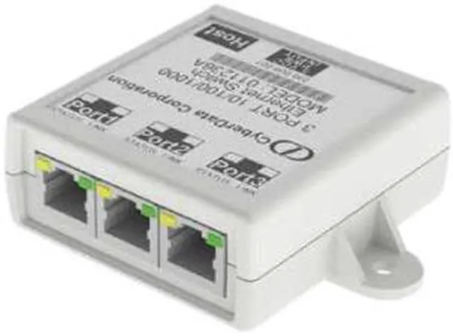 Main image of CYBERDATA 011236 3PORT GIGABIT ENET SWITCH