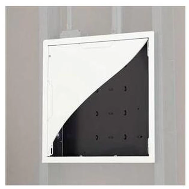 Alt view image 5 of 11 - Chief PAC526 Storage Box For Audio/Video Components - Black - In-Wall Mounted - For Fusion Mtm3029, Mtm3241; Large Fusion Portrait Tilt Wall Mount Ltmpu; Thinstall Ts525