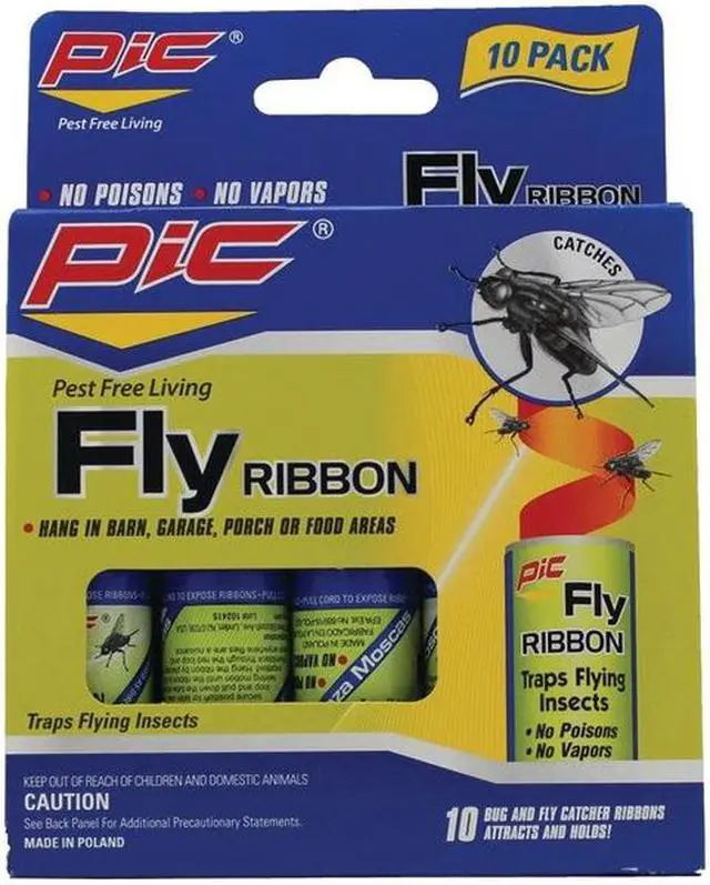 Main image of PIC FR10B Fly Ribbon Bug & Insect Catcher, 10 pk