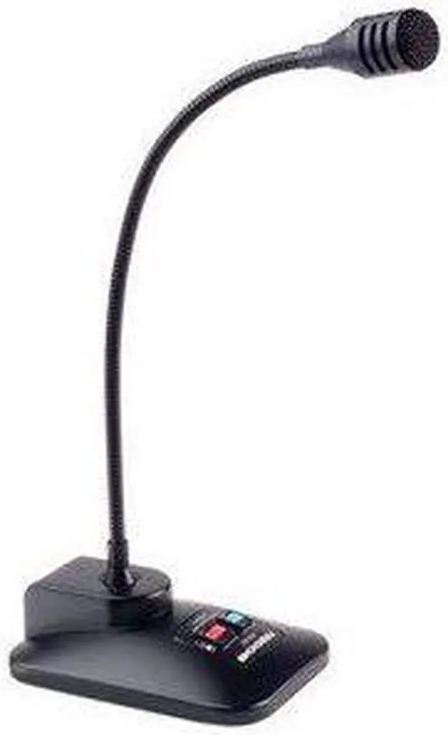 Main image of Bogen - DDU250 - Bogen DDU250 Desktop Microphone - Dynamic - Desktop - 100Hz to 12kHz - Cable - Black