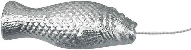 Alt view image 2 of 5 - TECNOSEAL GROUPER ANODE ZINC SUSPENDED W/ CABLE AND CLAMP 00630FISH