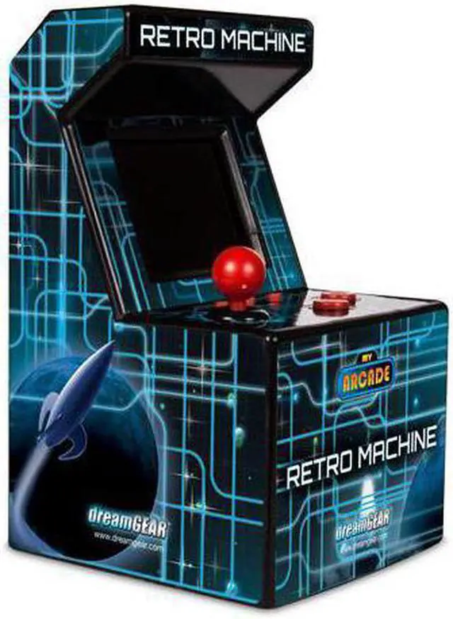 Alt view image 4 of 11 - DREAMGEAR DG-DGUN-2577 MY ARCADE RETRO MACHINE W/200 GAMES