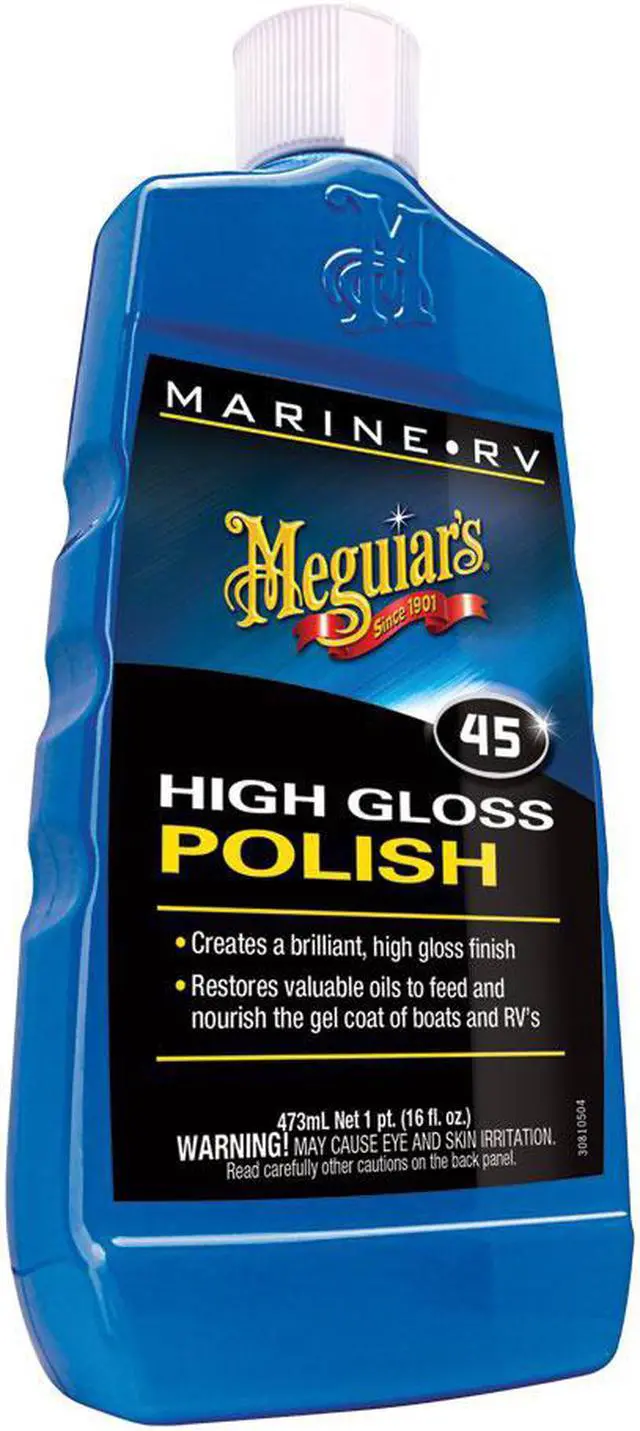Main image of Meguiar's #45 Boat/RV Polish & Gloss Enhancer - 16oz