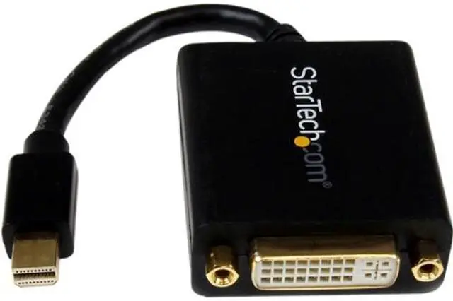Alt view image 5 of 6 - StarTech.com MDP2DVI Mini DisplayPort to DVI Adapter - 1920x1200 - 1080p - Monitor Adapter - Mini DisplayPort Adapter - Mini DP to DVI