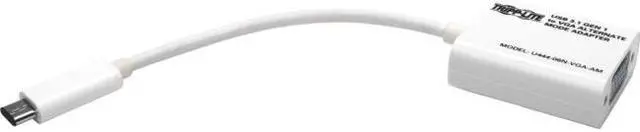 Alt view image 9 of 12 - Tripp Lite USB C to VGA Video Adapter Converter 1080p USB Type C to VGA (U444-06N-VGA-AM)