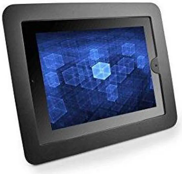 Alt view image 2 of 4 - Maclocks Executive Enclosure Wall Mount for iPad 2/3/4, iPad Air, iPad Air 2, Black (213EXENB)