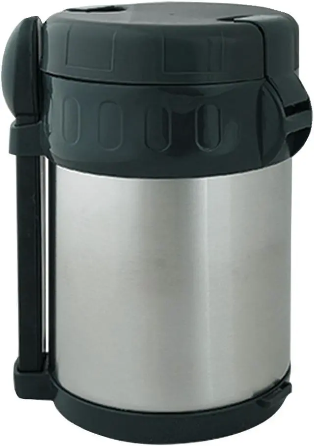 Alt view image 5 of 9 - Brentwood  FTS-2000  Stainless Steel  2.0 Liter Vacuum Flask with Food Compartment