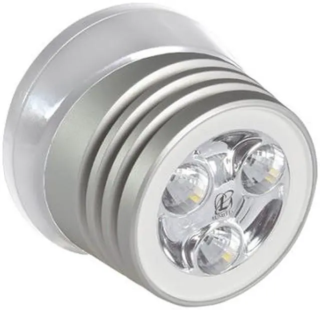 Main image of LUMITEC ZEPHYR DECK LIGHT WHITE LED WHITE BASE BRUSHED FINISH 12/24V