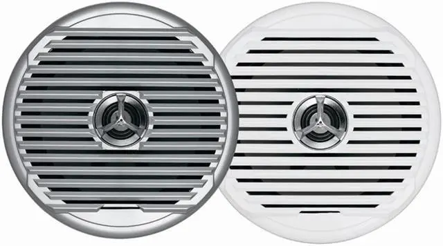 Main image of Jensen Silver/White MSX65R coaxial Waterproof Speakers-6.5, 150 Watt