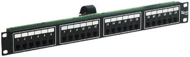 Alt view image 2 of 3 - PATCH PANEL-F/TELCO-6P2C-24-PORT-1RM