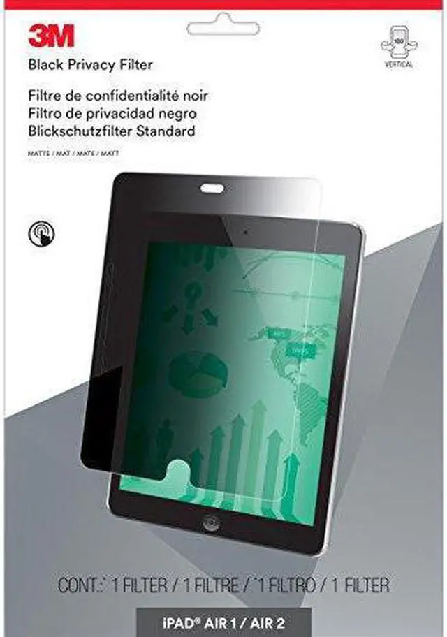 Main image of 3M - OPTICAL SYSTEMS DIVISION PFTAP001 PRIVACY FILTER FOR IPAD AIR 1/2