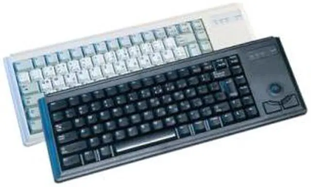Alt view image 3 of 11 - Zf G84-4420Lubeu-0 15-Ultraslim, 83 Key,Lt Grey Usb, Integrated Trackball