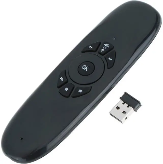 Main image of 4XEM XSVC120 4XEM Xstreamview Air Mouse with Gyroscope,Qwerty Keyboard for Andriod, iOS, Windows - Wireless Connectivity - Compatible with Computer, Smart TV - QWERTY Keys Layout
