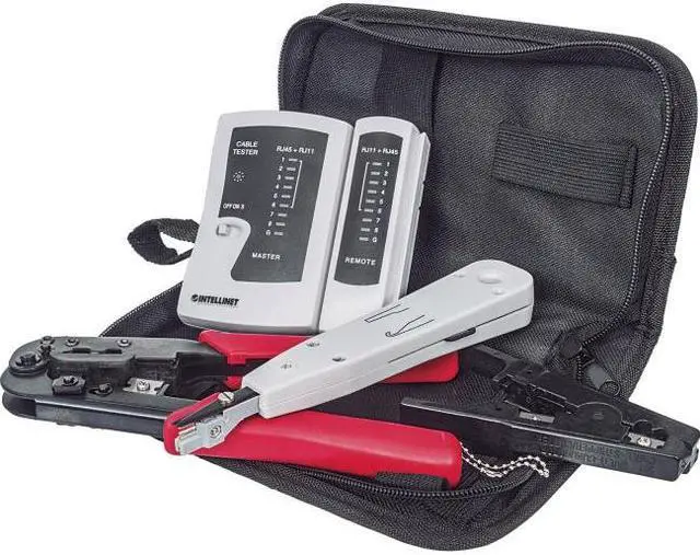 Alt view image 12 of 20 - Intellinet 780070 4-Piece Network Tool Kit