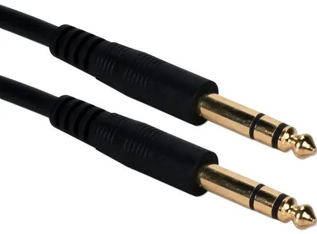 Alt view image 2 of 4 - Qvs TRS-06 6ft 1/4 Male To Male Cabl Audio Cable