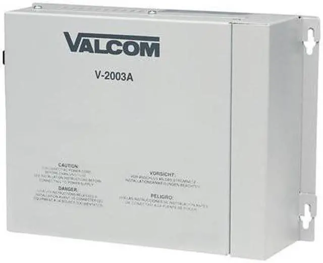 Alt view image 8 of 18 - Valcom One-way 3 Zone Page Control With All Call And Built-in Power; Provides Backgro