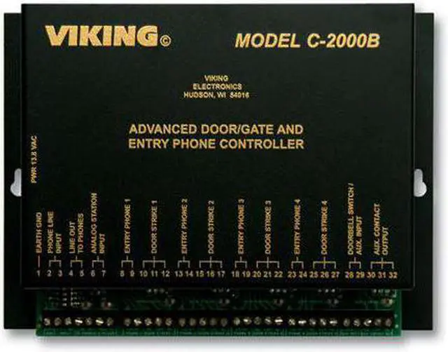 Alt view image 9 of 12 - Viking Electronics - C-2000B - Viking Electronics C-2000B Phone Add-on