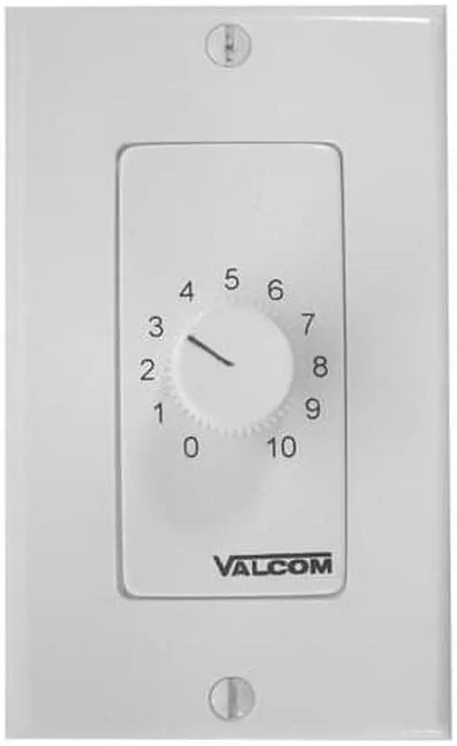 Main image of VALCOM V-2992-W WALL MOUNT VOLUME CONTROL, DEC