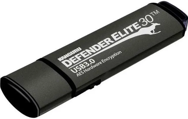 Alt view image 4 of 11 - Kanguru Defender Elite Encrypted Flash Drive