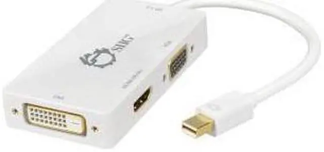 Alt view image 8 of 20 - SIIG CB-DP1H11-S1 Mini DisplayPort 1.2 to HDMI