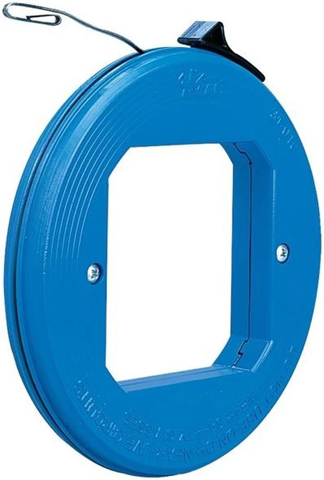 Alt view image 2 of 11 - IDEAL 31-010 Fish Tape,1/8 In x 50 ft,Blued Steel