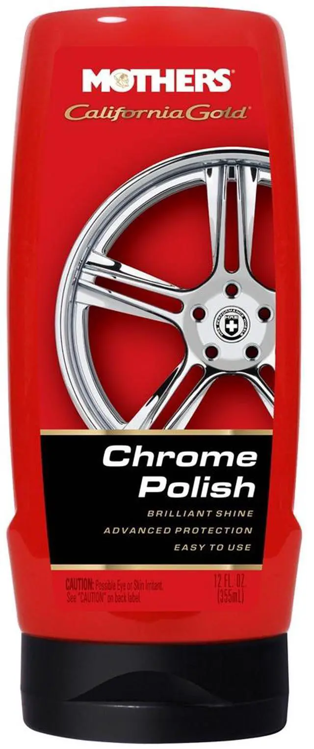 Alt view image 4 of 8 - Mothers Chrome Polish Wheel Rims Motorcycle Car Cleaner 12oz.