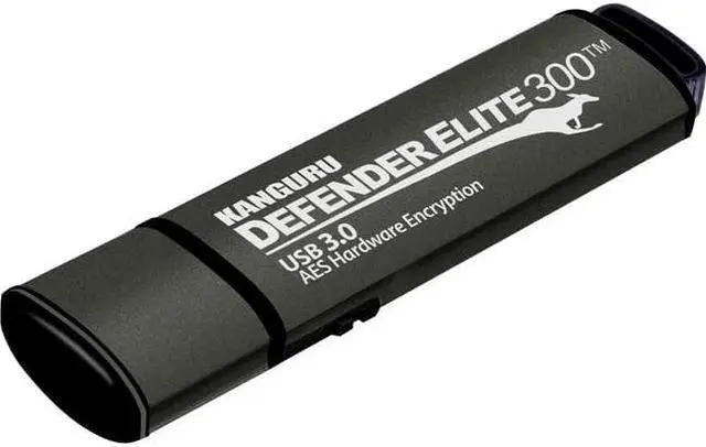 Alt view image 5 of 13 - KANGURU KDFE300-128G 128GB DEFENDER ELITE 300 FLASH