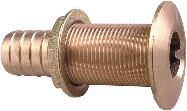 Main image of PERKO 5/8" THRU-HULL FITTING F/ HOSE BRONZE