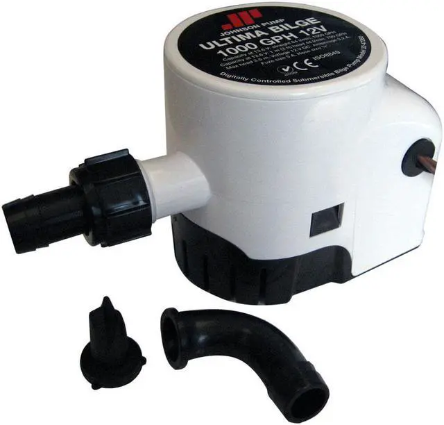 Alt view image 4 of 7 - JOHNSON PUMP ULTIMA BILGE 1000 GPH 3/4" HOSE DURA PORT