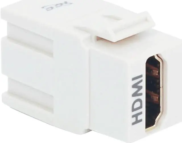 Alt view image 5 of 7 - ICC IC107HDMWH 1.3 HDMI Female to Female Module; White