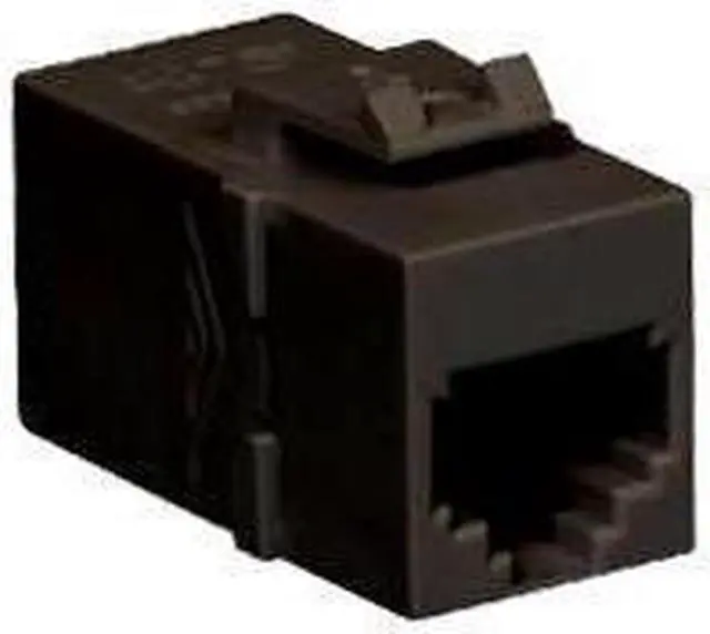 Alt view image 3 of 4 - ICC ICC-IC107C6SBK Module Coupler RJ-11 Pin 1-6 Black