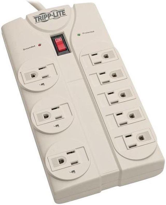 Alt view image 4 of 20 - Tripp Lite TLP808 8 Outlets 1440 Joules 8' Cord Protect It! Surge Suppressor