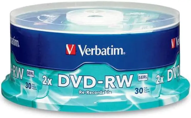 Alt view image 2 of 3 - VERBATIM 95179 DVD-RW 30 pk Spindle