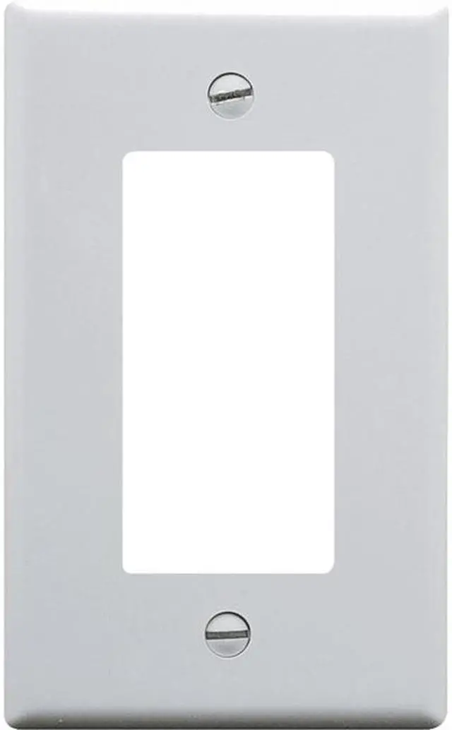 Main image of ICC IC107DFSWH DECOREX FACEPLATE 1 GANG - WHITE