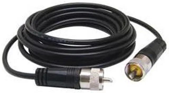Main image of ROADPRO R RP-9CC 9     CB ANTENNA COAX CABLE WITH PL-259 CONNECTORS  BLACK