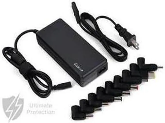 Alt view image 11 of 15 - LUXA2 PO-ULA-PC90BK-00 EnerG Bar 90W Universal Laptop Charger