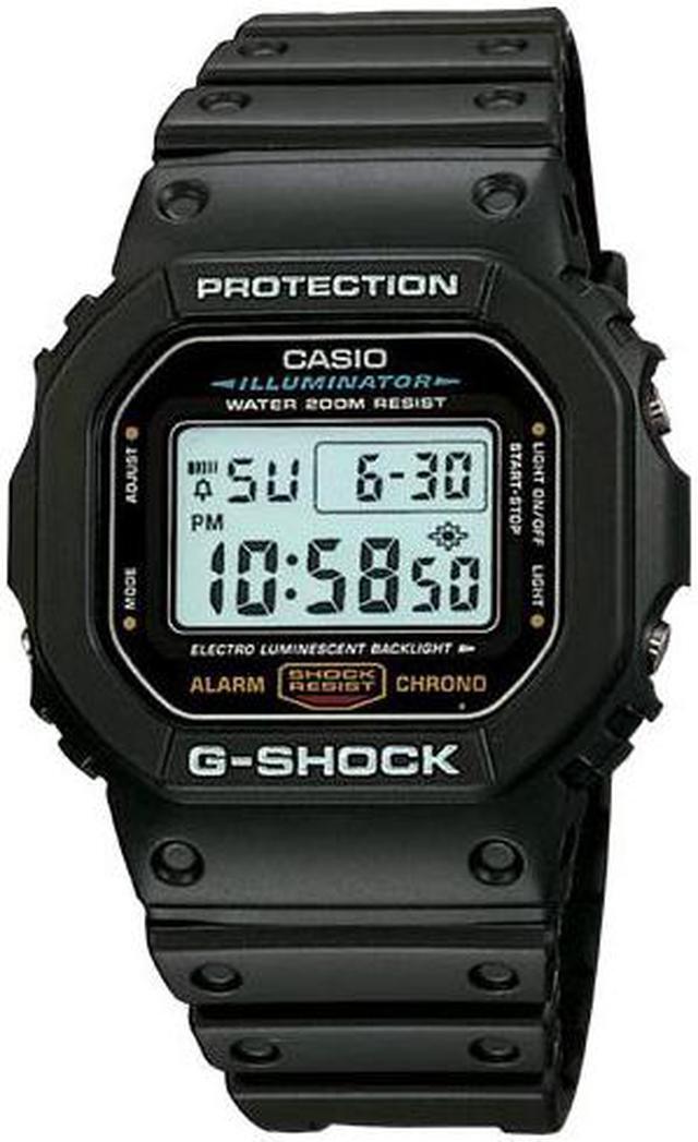 Alt view image 3 of 9 - Casio G-Shock Watch DW5600E-1V