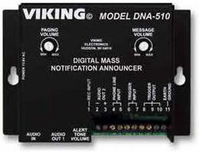 Alt view image 5 of 6 - Viking Electronics - DNA-510 - Viking Electronics DNA510 paging device dig evacuation