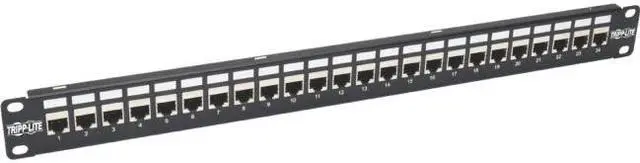 Alt view image 6 of 10 - TRIPP LITE CONNECTIVITY N254-024-SH-6A 24PORT 1U CAT6A PATCH PANEL