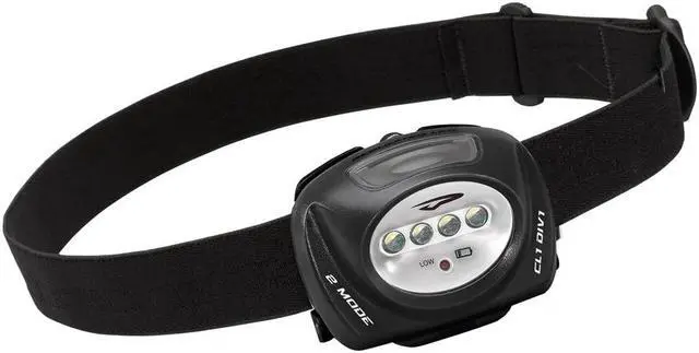 Alt view image 2 of 7 - Princeton Tec QUAD II 78 Lumen Intrinsically Safe Headlamp - QUAD-II-BK