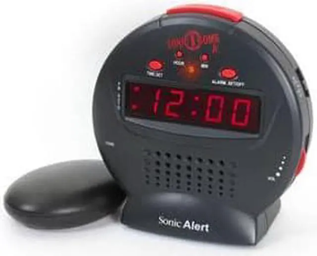 Alt view image 7 of 9 - Sonic Bomb Sonic Bomb Jr Bomb Snooze Diffuser Pulsating Alert Light Volume Tone