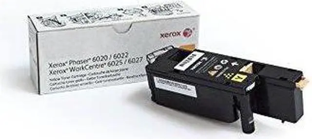 Main image of XEROX 106R02758 YELLOW TONER PHASER 6022 WORKCENTRE 6027