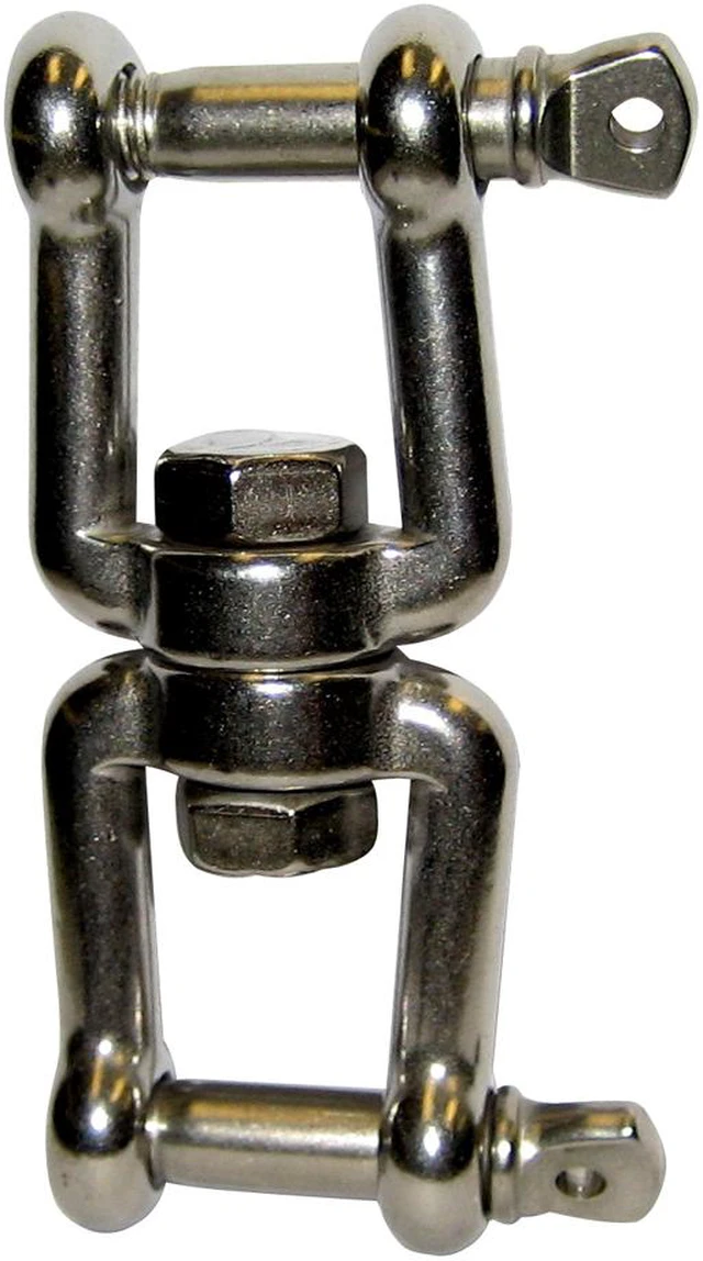 Main image of Quick SW10 Anchor Swivel - 10mm Stainless Steel Jaw Jaw Swivel - f/16-44lb. Anchors