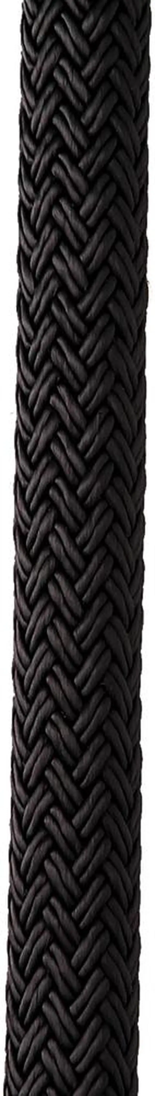 Alt view image 3 of 6 - New England Ropes 3/8" X 15' Nylon Double Braid Dock Line - Black