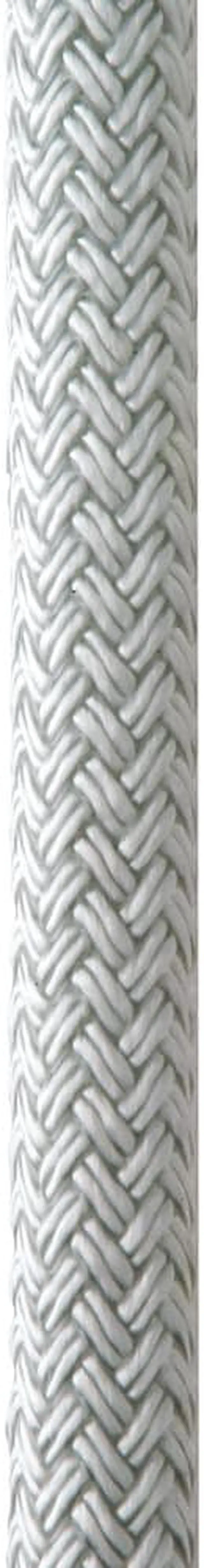 Alt view image 2 of 8 - New England Ropes 1/2" x 25' Nylon Double Braid Dock Line - White