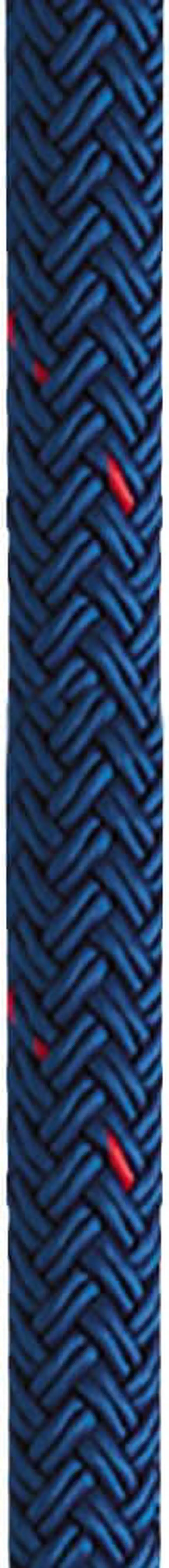 Alt view image 6 of 8 - New England Ropes 1/2" X 25' Nylon Double Braid Dock Line - Blue w/Tracer