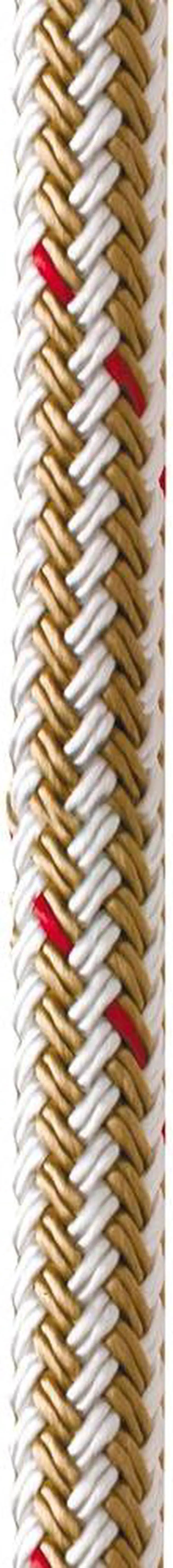 Alt view image 2 of 5 - New England Ropes 50591600015 DOCKLINE DB 1/2 X 15FT WHT/GOL