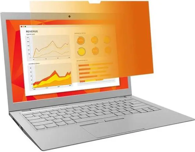 Alt view image 7 of 20 - 3M Frameless Gold Privacy Filter for 15.4" Widescreen Touch MacBook Pro 16:10