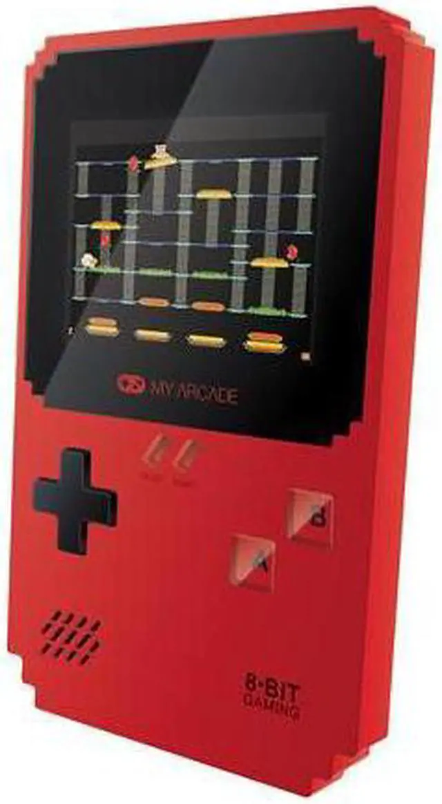 Alt view image 11 of 15 - MY ARCADE Pixel Classic Portable Handheld 300 Built-in Video Games w/ Data East Hits: Bad Dudes, Cavman Ninja, BurgerTime, and Many More