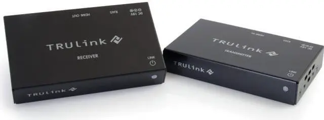 Alt view image 9 of 10 - C2G 29210 C2G TruLink HDMI over Cat5 Extender Box Transmitter to Box Receiver Kit - 1 Input Device - 1 Output Device - 300 ft Range - 2 x Network (RJ-45) - 1 x HDMI In - 1 x HDMI Out - Full HD - 1920